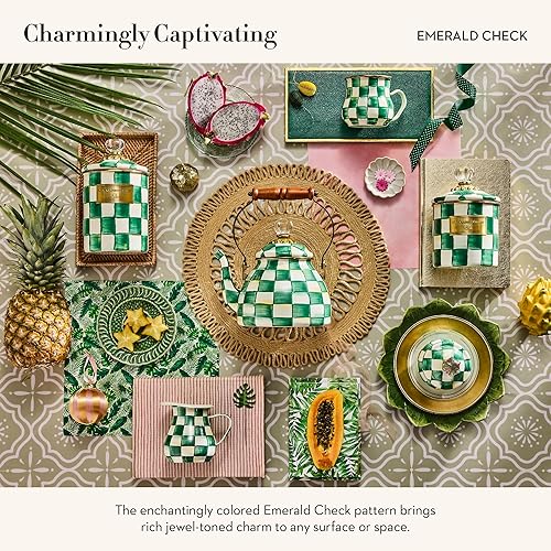 Miniatura 9 de MACKENZIE-CHILDS Courtly Check - Recipiente con tapa, azúcar, café o harina, pequeño