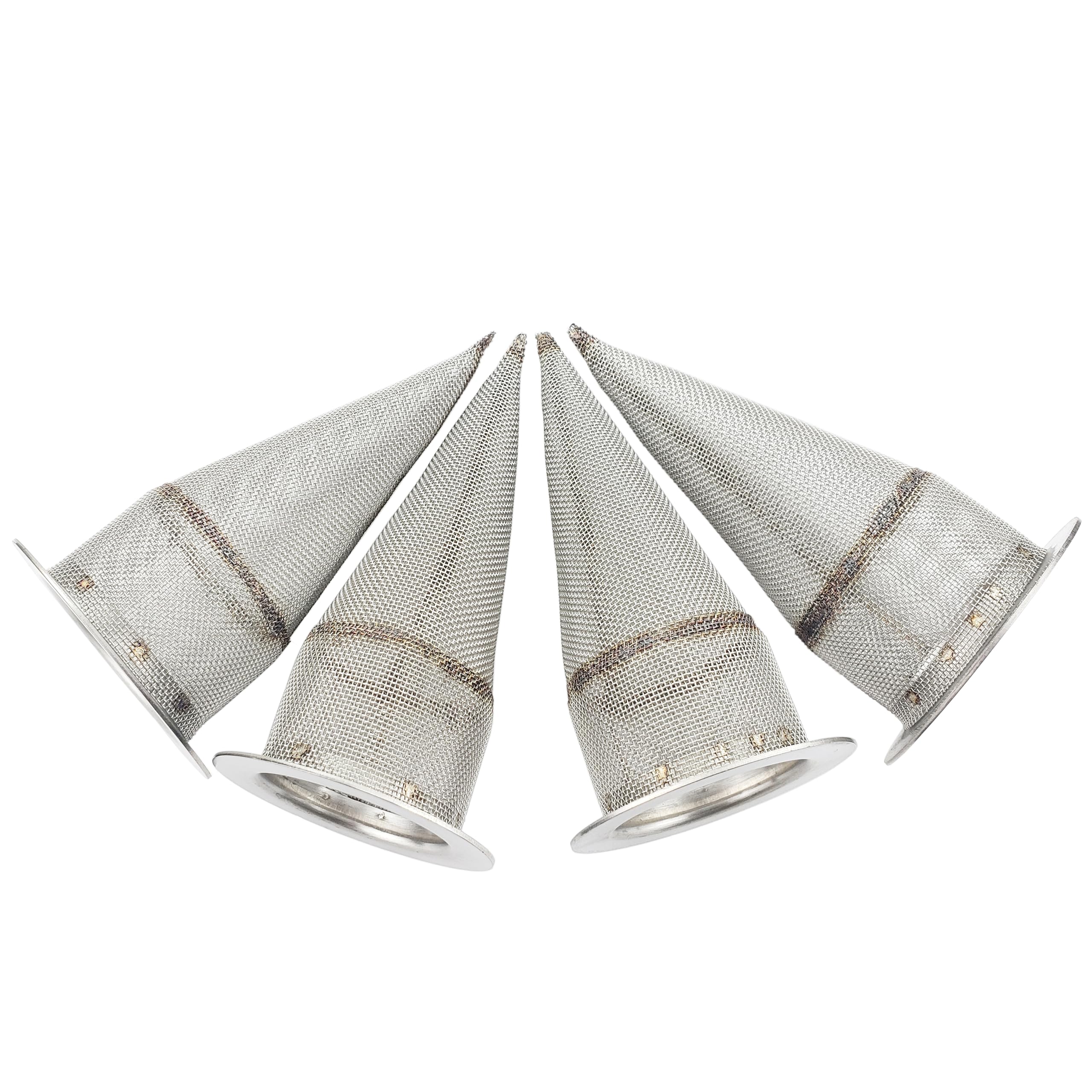 4 parachispas tipo cono de 1.6 pulgadas