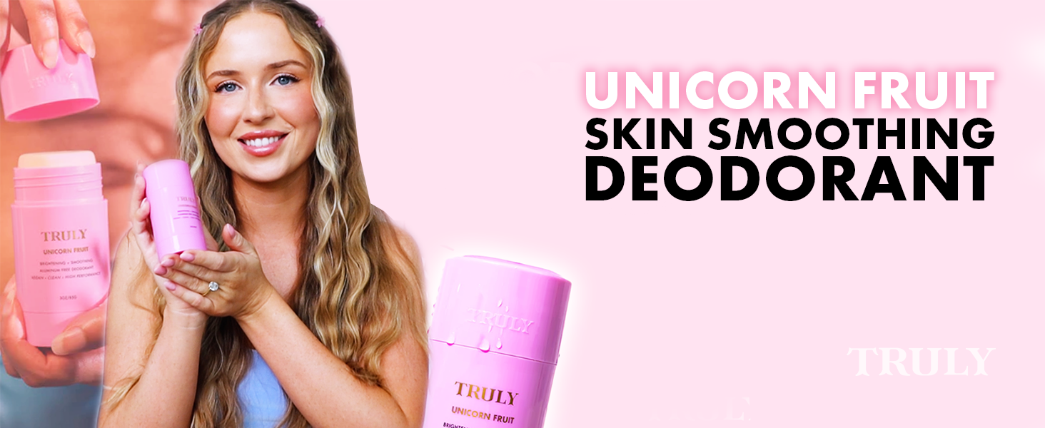 Truly Beauty Unicorn Fruit Aluminum Free Deodorant for Women