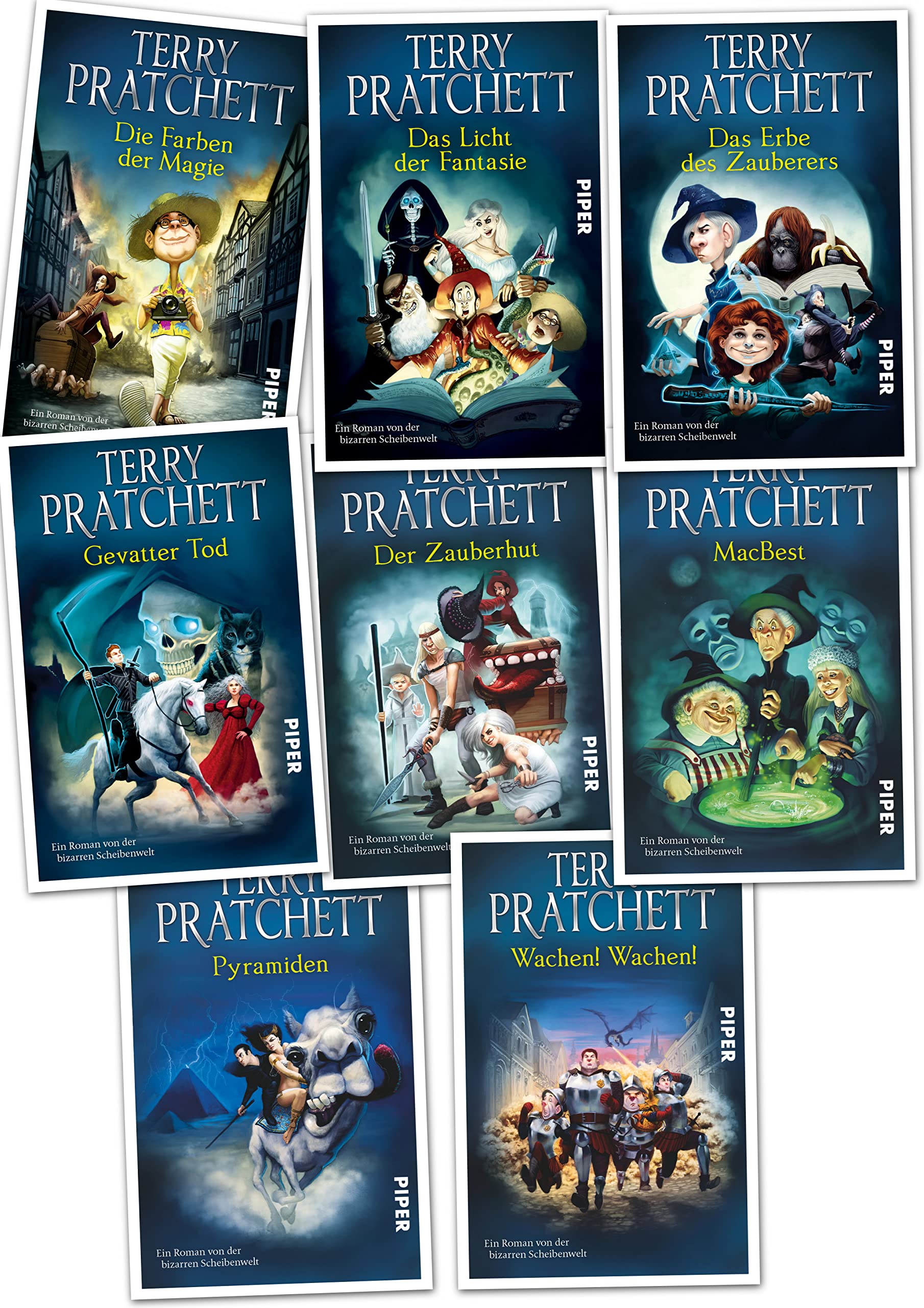 Die 10 Besten Scheibenweltromane Von Terry Pratchett | Top Ten Bücher
