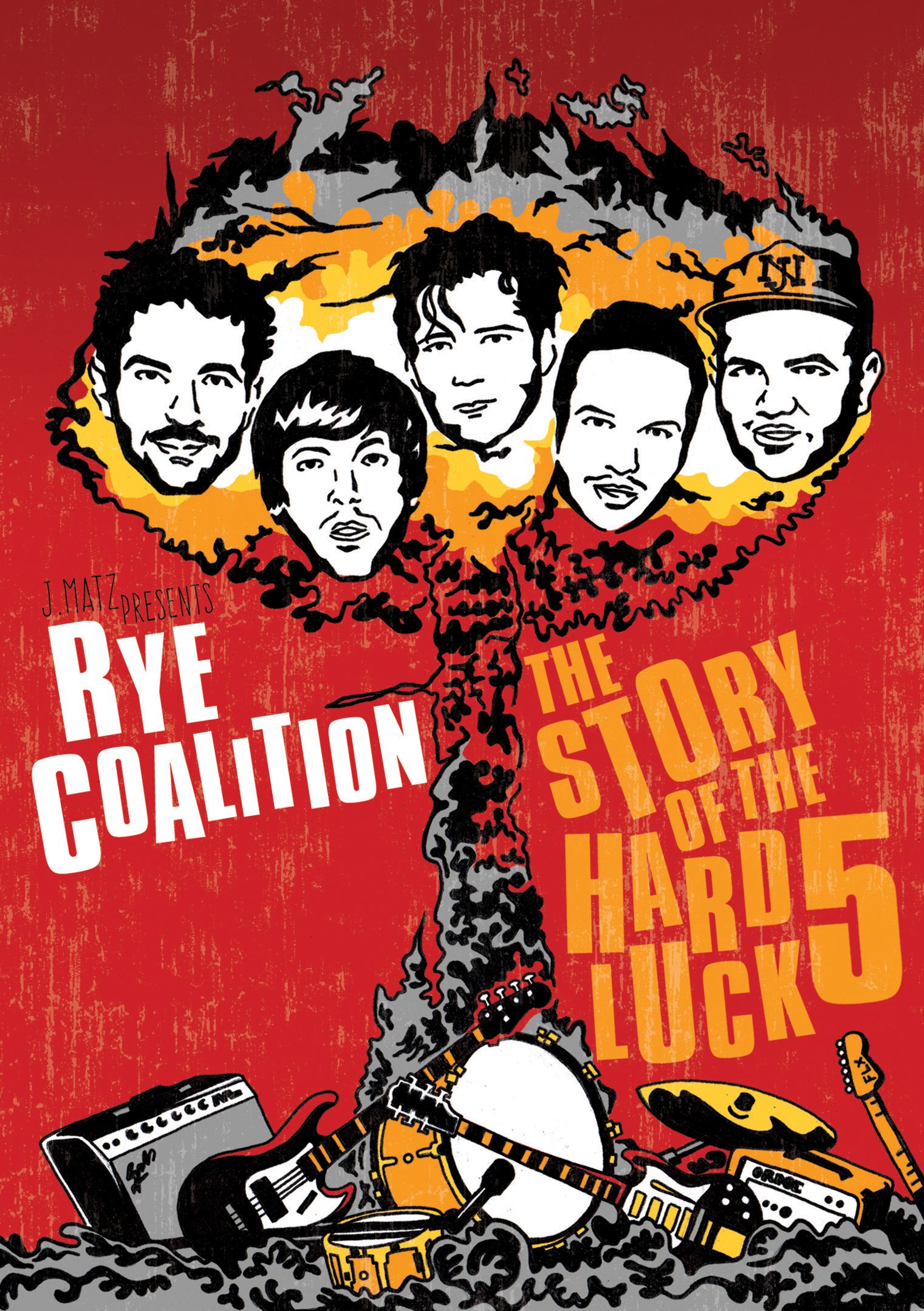 Película DVD de Rye Coalition, ideal para una tarde de rock y cine en casa