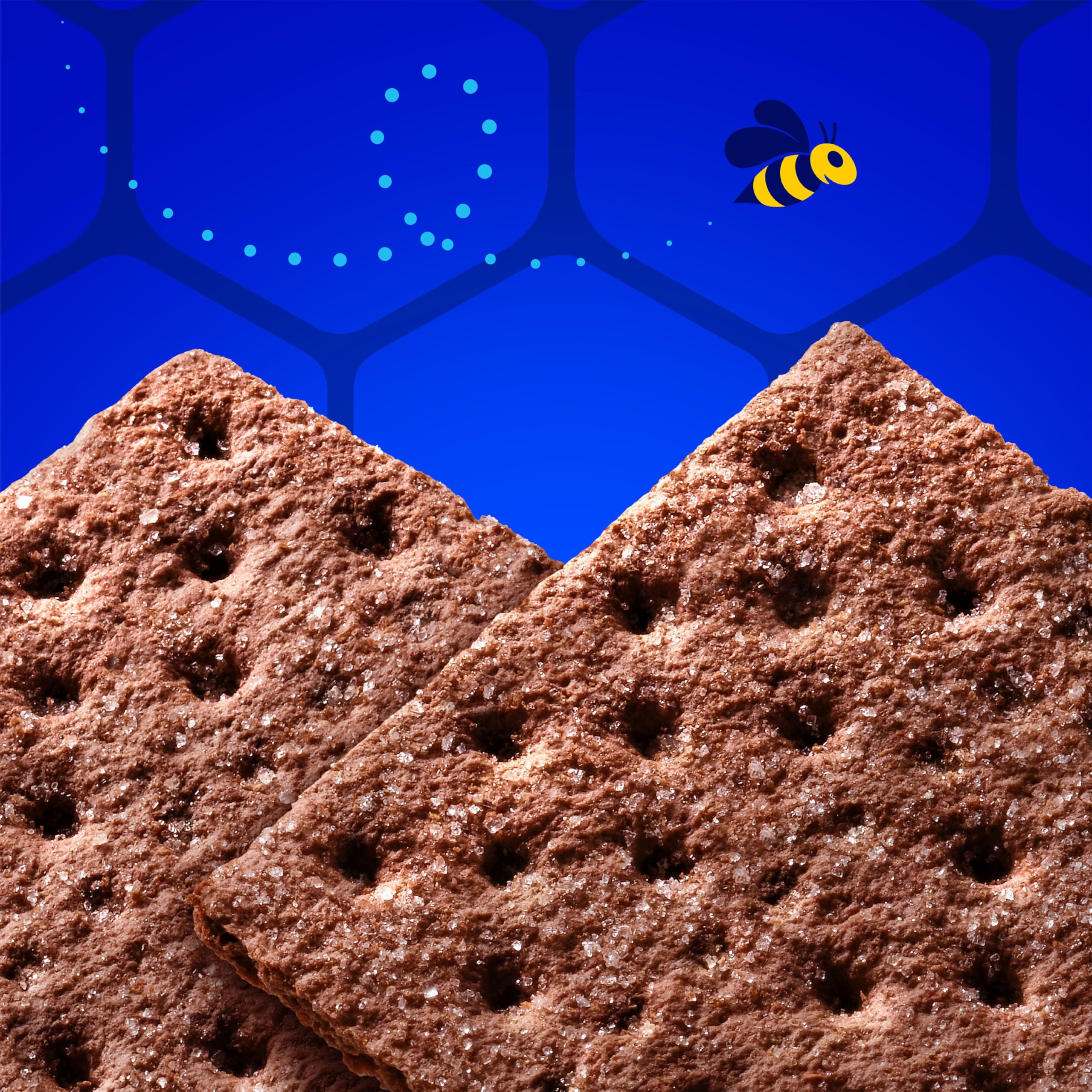 Honey Maid Chocolate Fresh Stacks Grahams, Chocolate Graham Crackers, 170-345 ml Boxen (insgesamt 36 Stapel) | Großpackung Reisesnacks, 8 g Vollkorn pro 30 g Portion, kein Maissirup mit hohem Fruchtzuckergehalt, einzeln verpackt