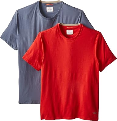 2-Pack Cotton Stretch Crew Neck T-Shirt 