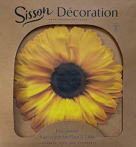 Miniatura 8 de Hojas de papel pergamino para tablas de queso y embutidos, hojas de Sisson Distribution (paquete de 20) (hojas de otoño)