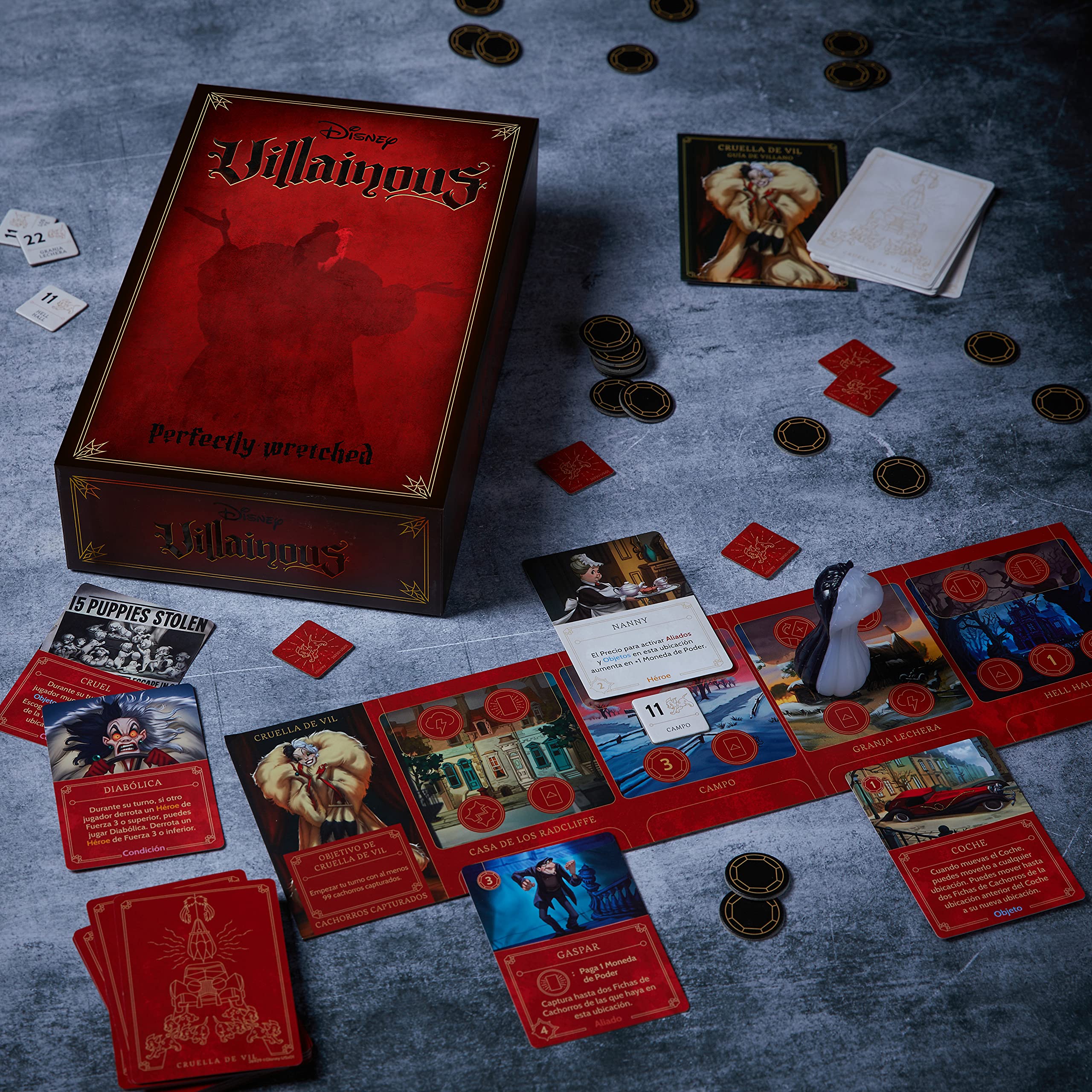 Ravensburger - Villainous Perfectly Wretched | Expansión | Juegos De Mesa Niños 10 Años | Juego De Mesa para Toda La Familia | Regalos Originales | Juegos De Mesa Adulto