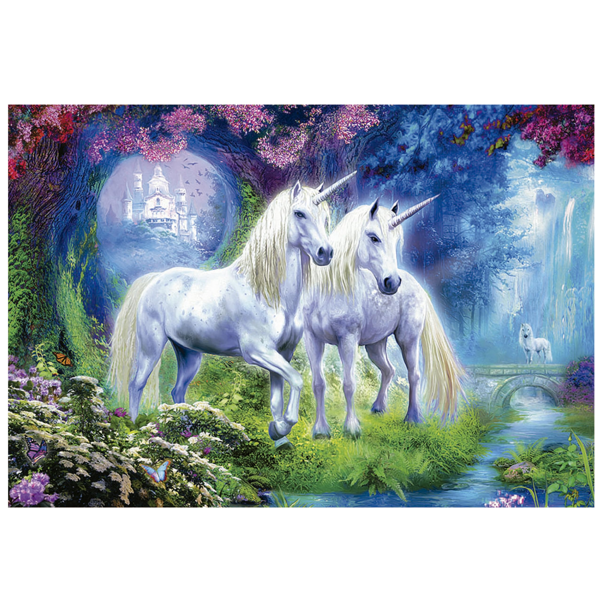 Ravensburger Puzzle 500 Teile – Einhörner Am Fluss, Fantasy-Puzzle Für Erwachsene & Kinder Ab 12