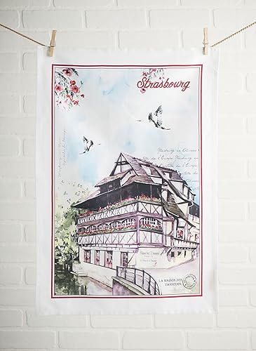 Miniatura 4 de Maison d' Hermine - Juego de 3 paños de cocina 100% de algodón, suaves, absorbentes, multiusos, para comedor, fiestas con bufé y campamento, modelo