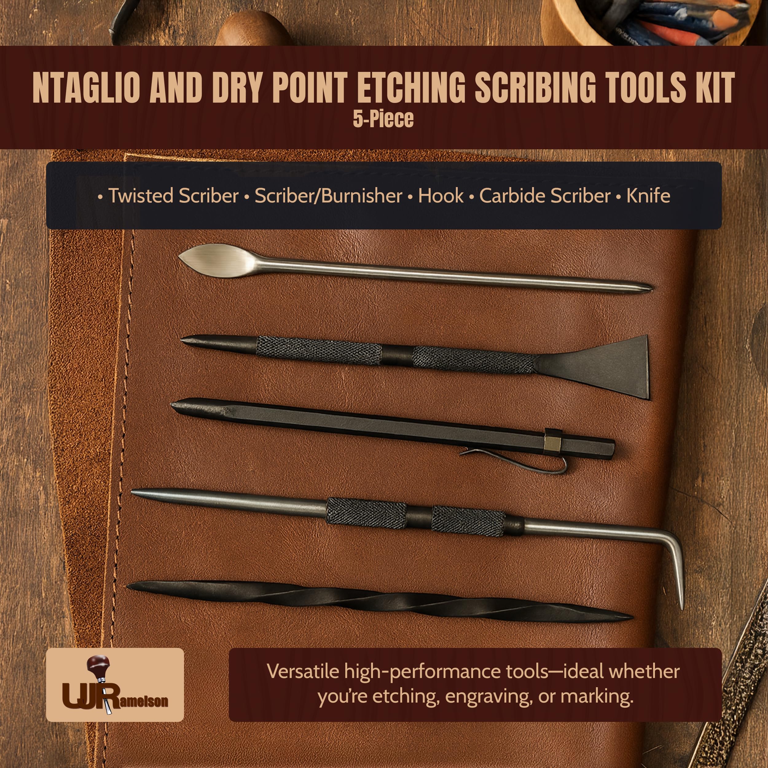 Burnishing Tool U J Ramelson Scriber & Burnisher Tool - Dual Purpose ...