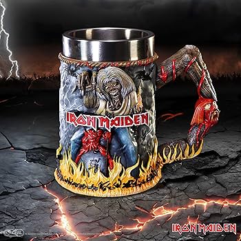 Amazon.com: Nemesis Now Iron Maiden The Number of The Beast