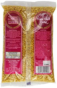 Buy Fudco Premium Toor Dall Plain 1.5kg At Best Price - Bombay Basket UK