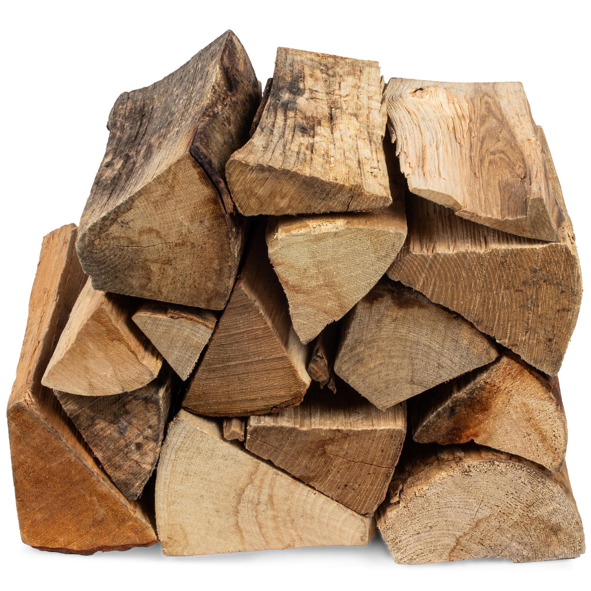Hardys Fire Logs, 208L - Ready to Burn Kiln Dried Logs | 8 x 26L Softwood Net Sacks | Woodsure Certified, Low Moisture Fire Wood for Burners & Stoves | High Heat Output
