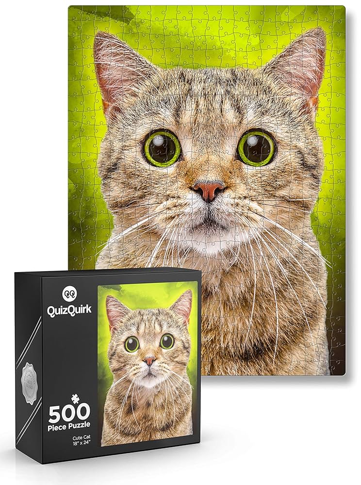 Amazon | QuizQuirk パズル かわいい猫 500ピース