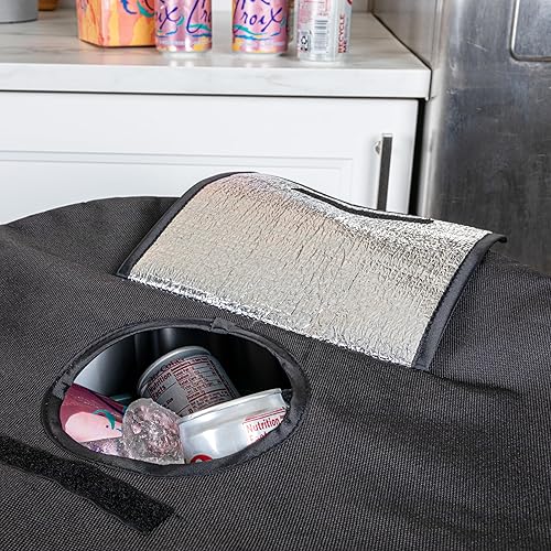 Miniatura 11 de Household Essentials Enfriador térmico de pie con bolsa de viaje, poliéster resistente,