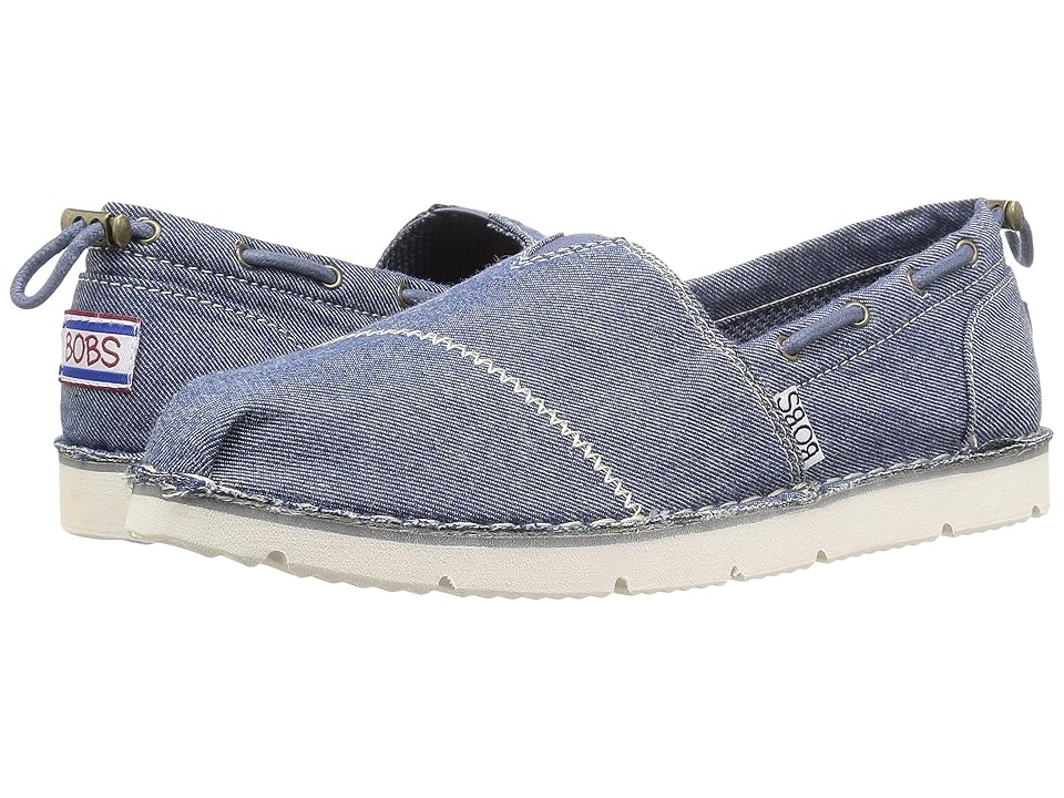 

BOBS from SKECHERS Chill Flex (Navy) Women's Slip on Shoes