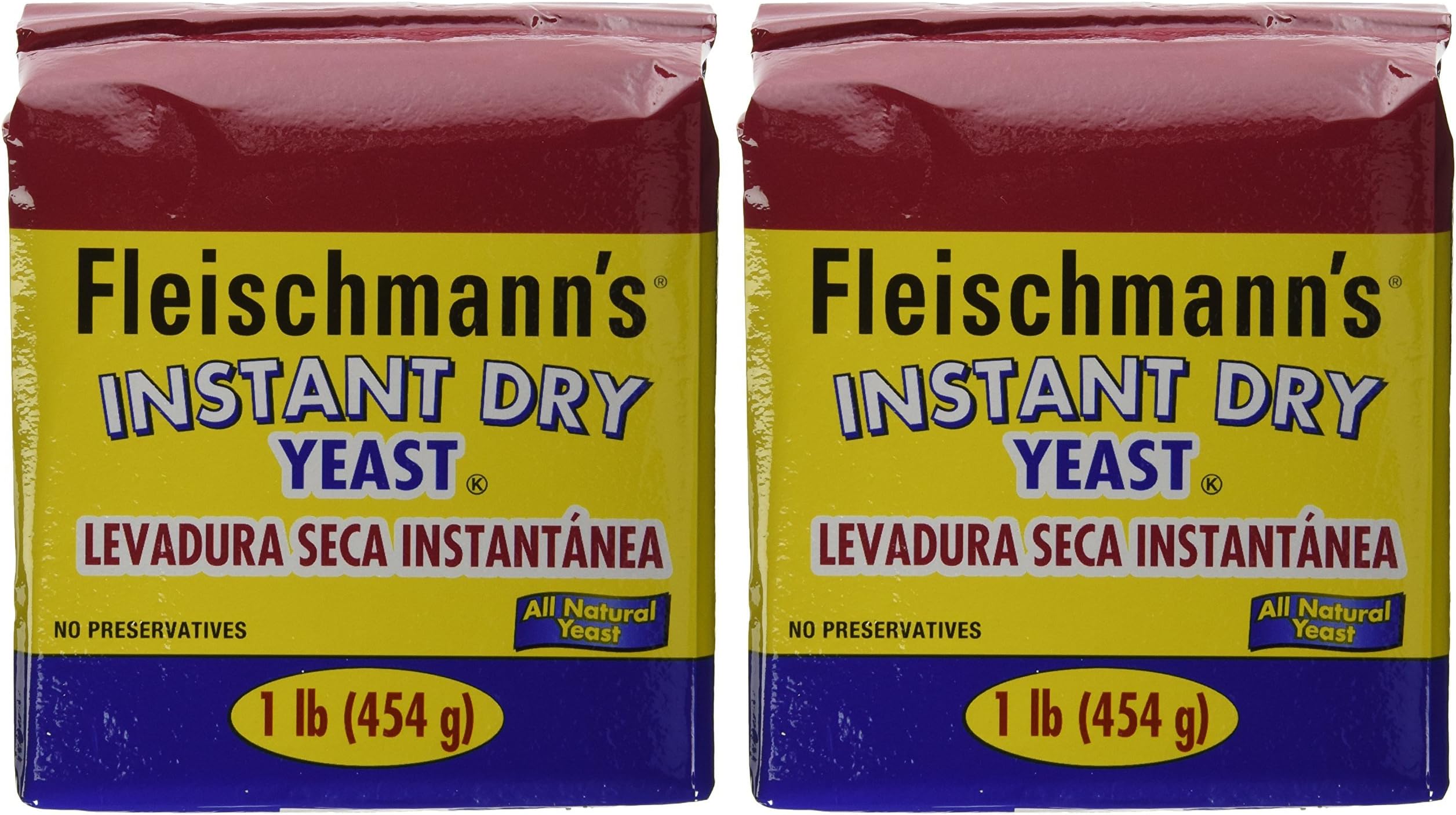 Fleischmann's Instant Yeast - 2/16 Oz. Bags)