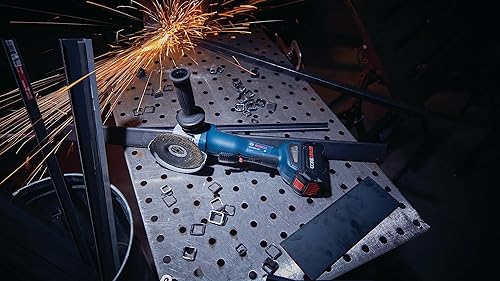 Miniatura 13 de Bosch GWX18V-10PN 18V X-LOCK - Amoladora angular sin escobillas de 4-12 - 5 pulgadas sin interruptor de paleta de bloqueo (herramienta desnuda)