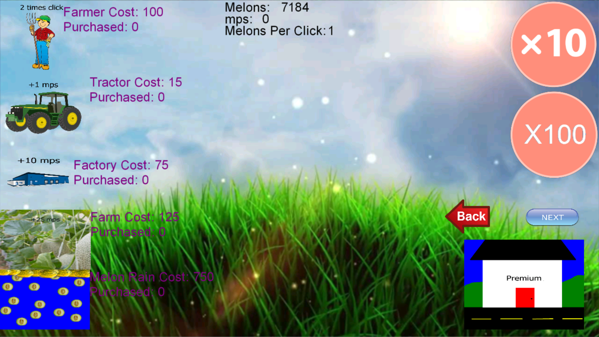 Melon Clicker 2 - App on Amazon Appstore