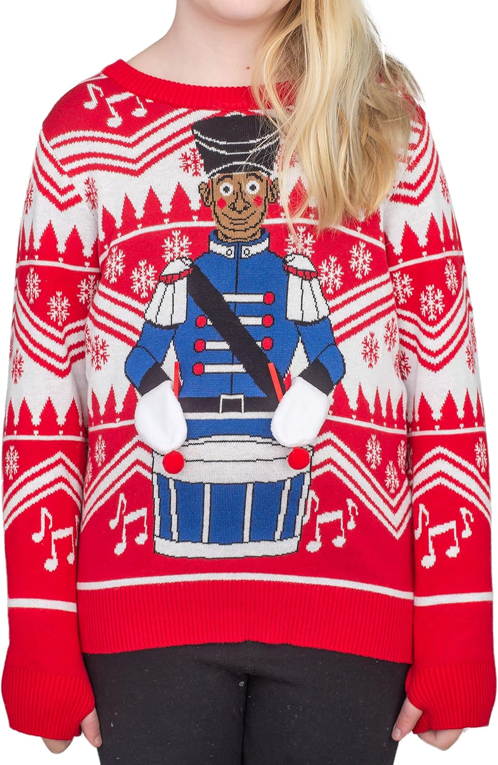 Flappy Animated Ugly Christmas Sweater Youth