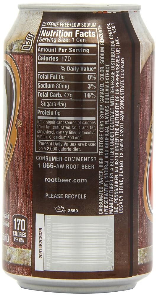 Amazon | A&W Root Beer 355 ml (Pack of 12) | A & W | ビール 通販