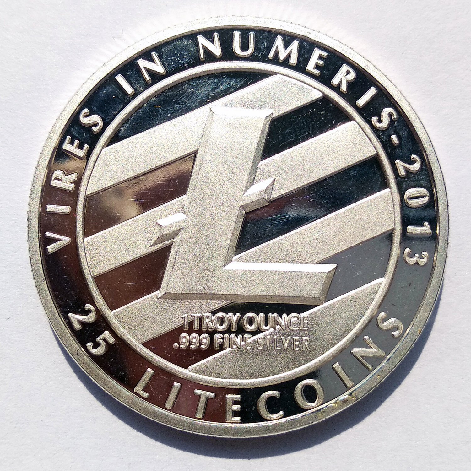 Buy antifiction Cryptocurrencies You Hold Collectible Physical Litecoin LTC  Board Game Token Poker Chips Challenge Coin Art Deluxe Round Medallion  Novelty Gift + Plastic Display Shell (Litecoin) Online at Low Prices in