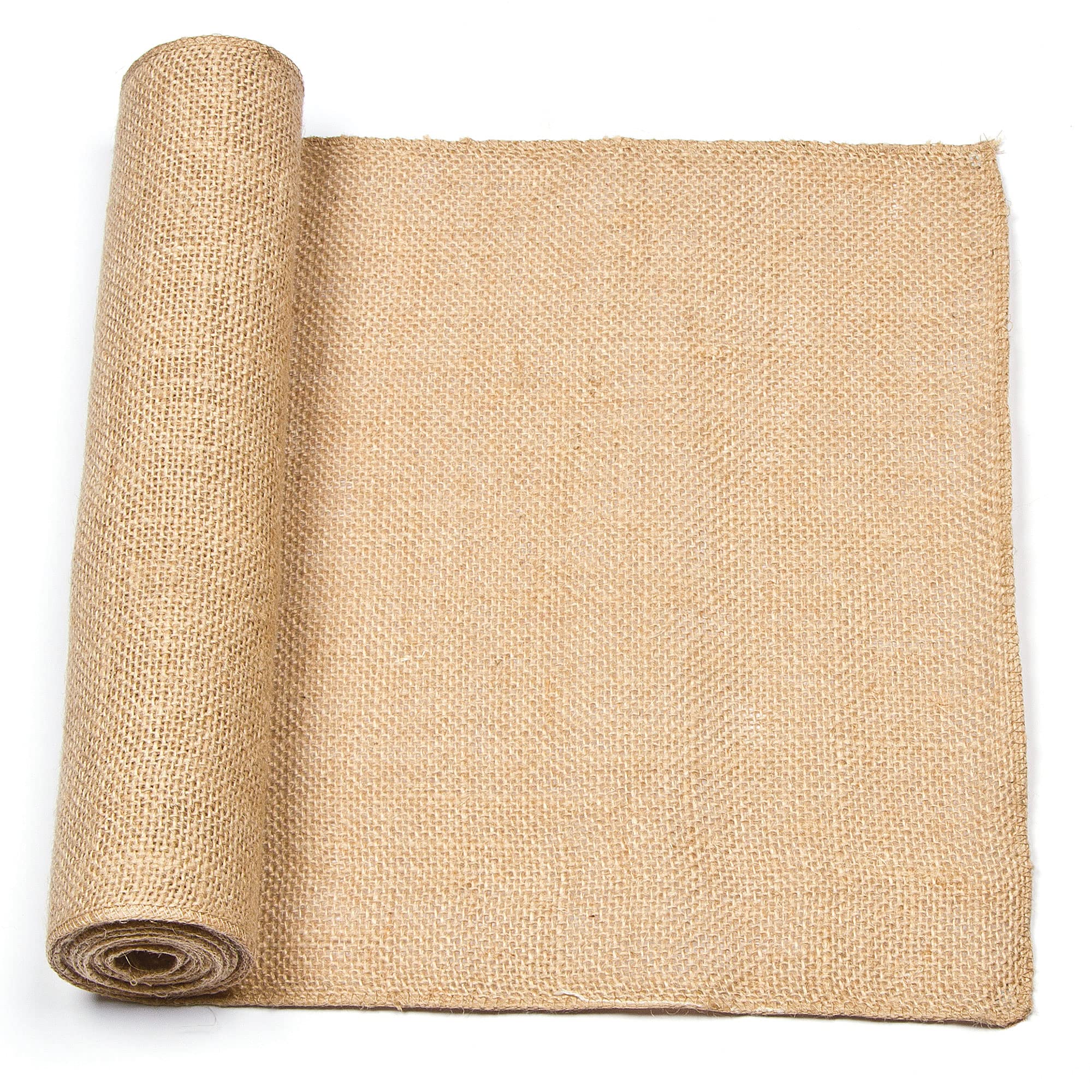 Baker Ross AG216 Natural Hessian Roll for Fabric Crafting and Decorating Collages and Models (30cm x 160cm), burlap, 160cm x 30cm, Fabric for School Boards, Gardens, Table Runners, Arts & Crafts