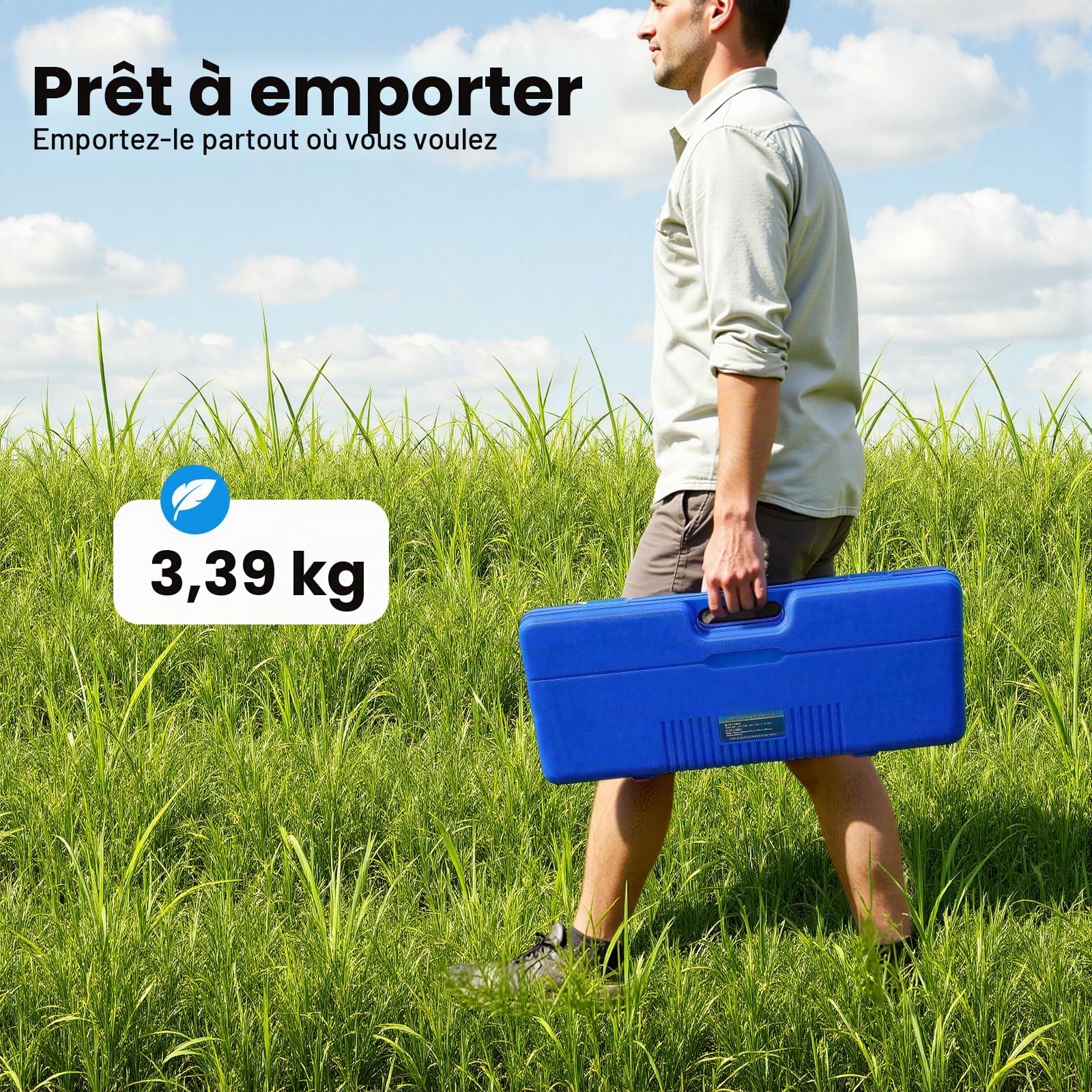 Kit d'élargisseur de tuyaux manuel de 10 à 28 mm avec sac de transport et 7 têtes d'extension interchangeables permettant d'élargir le cuivre et l'aluminium
