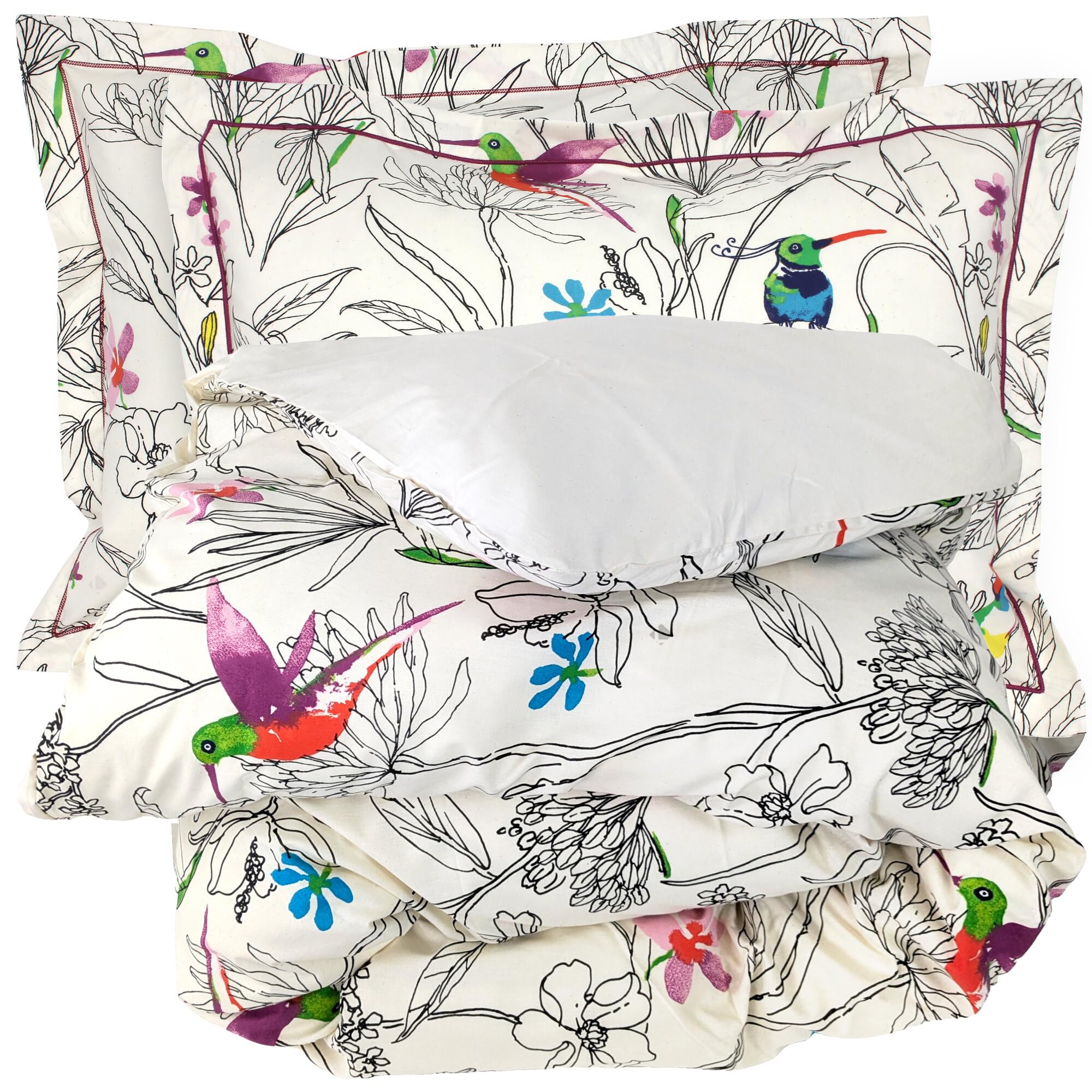 Parure de lit 300x240 cm Linnea Amazonia en coton pour des nuits de douceur