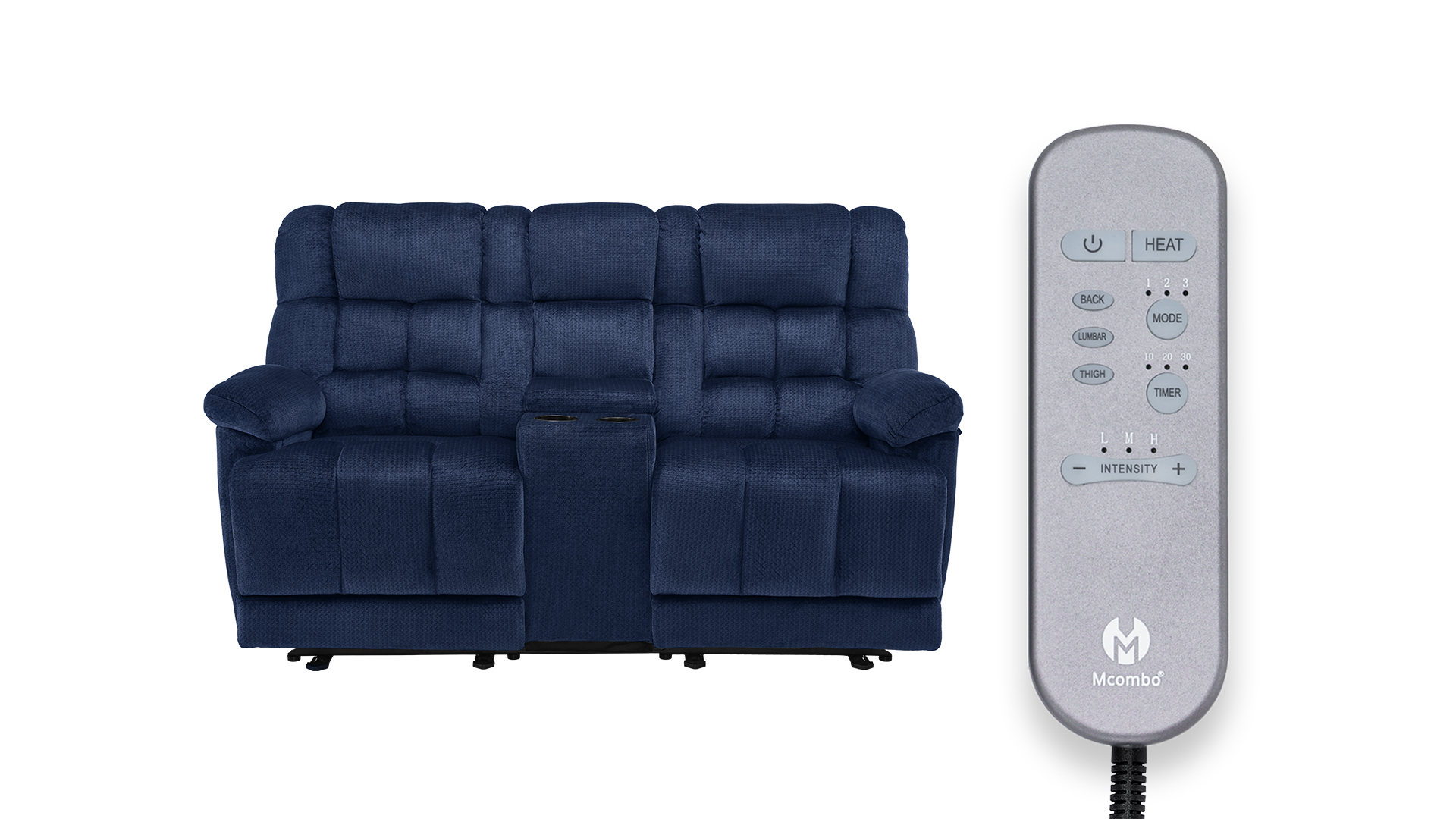 maco♡♡♡ Amazon.com: MCombo Zero Gravity Power Loveseat Recliner with
