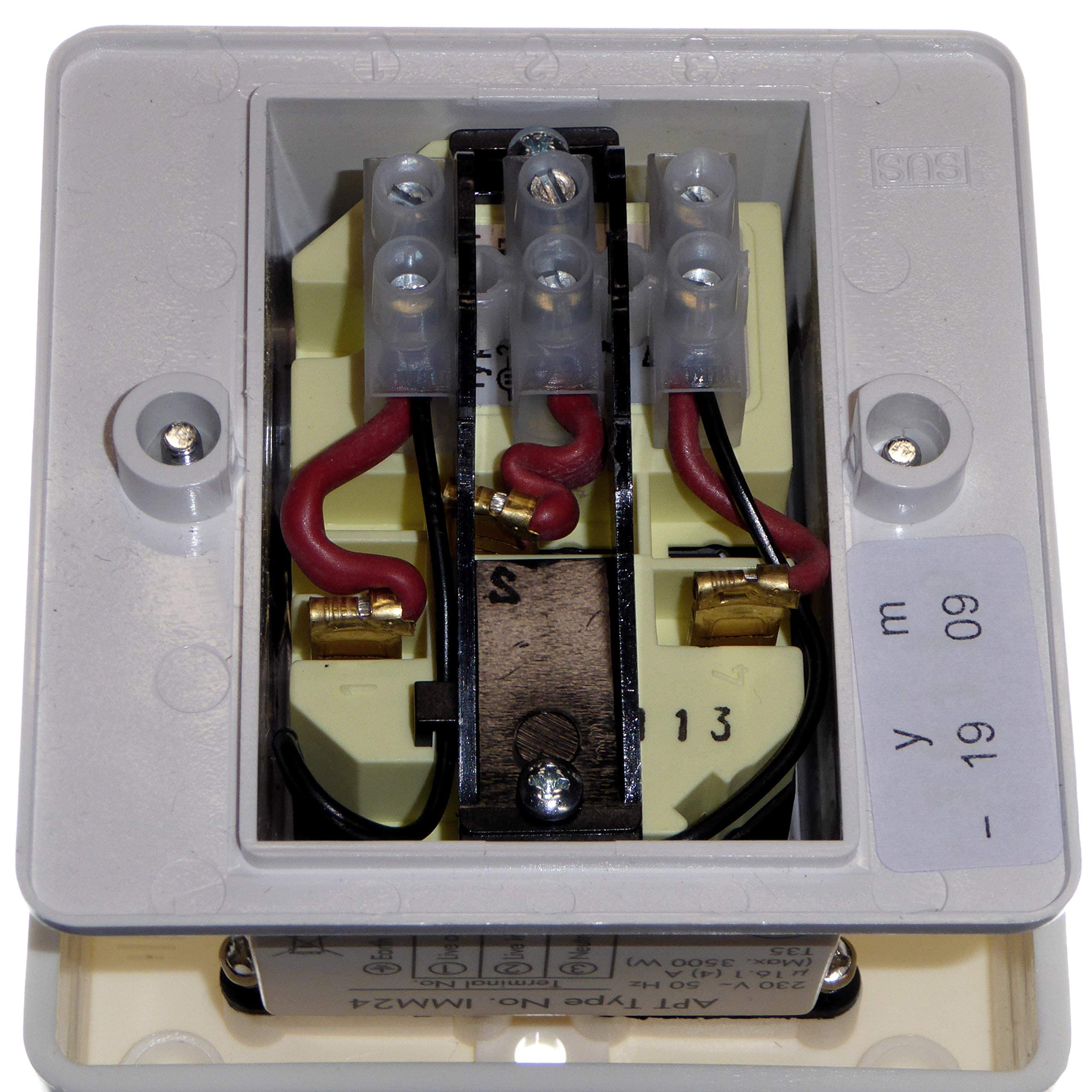 24 Hour Socket Box Mounted Timer - IMM24 : Amazon.co.uk: DIY u0026 Tools