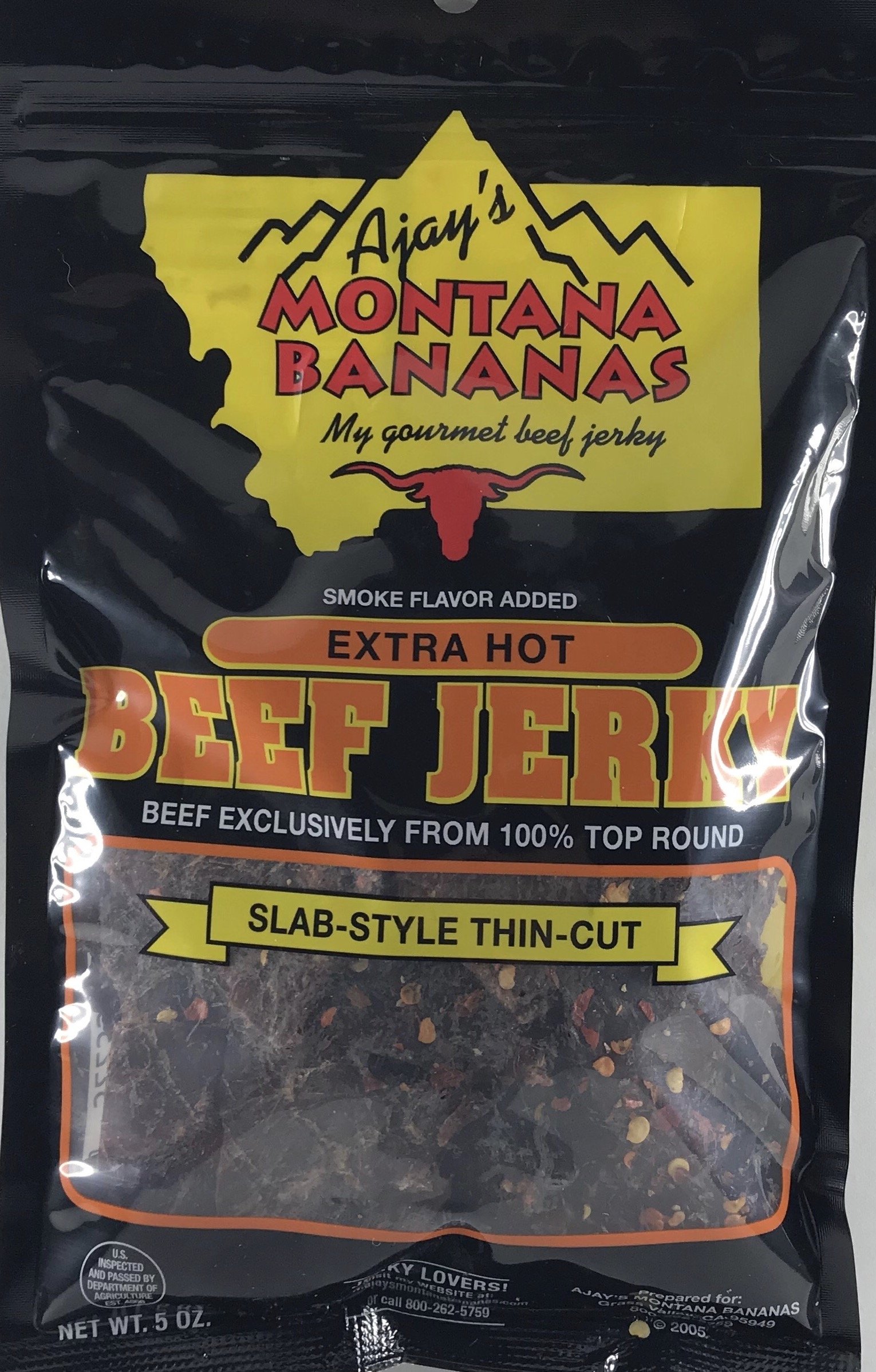 Beef Jerky (Thin Cut Extra Hot)