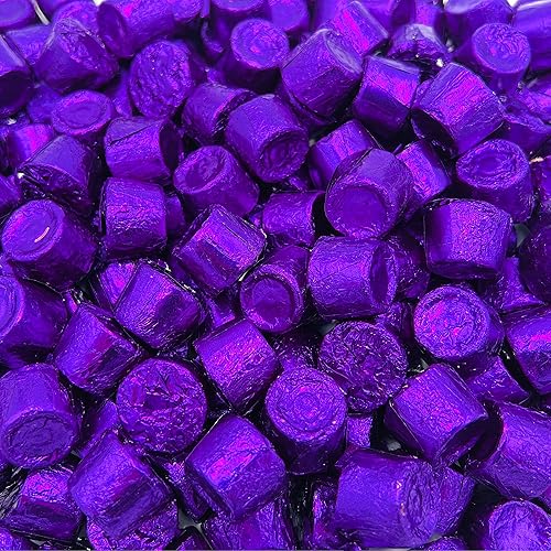 ROLO - Caramelo cremoso de chocolate negro salado, envuelto en papel de aluminio morado (bolsa de 2 libras)