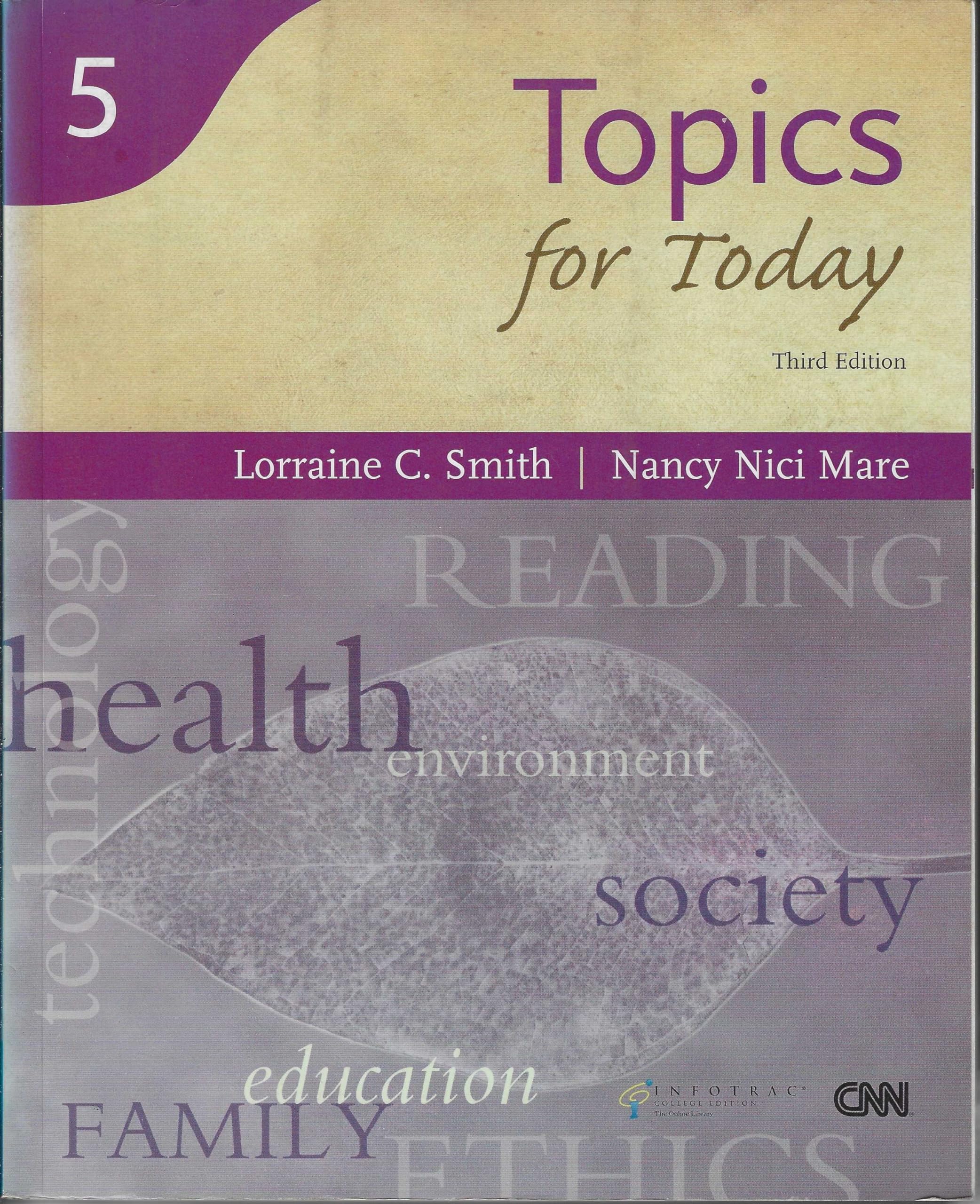 Reading for Today Series 5: Topics for Today