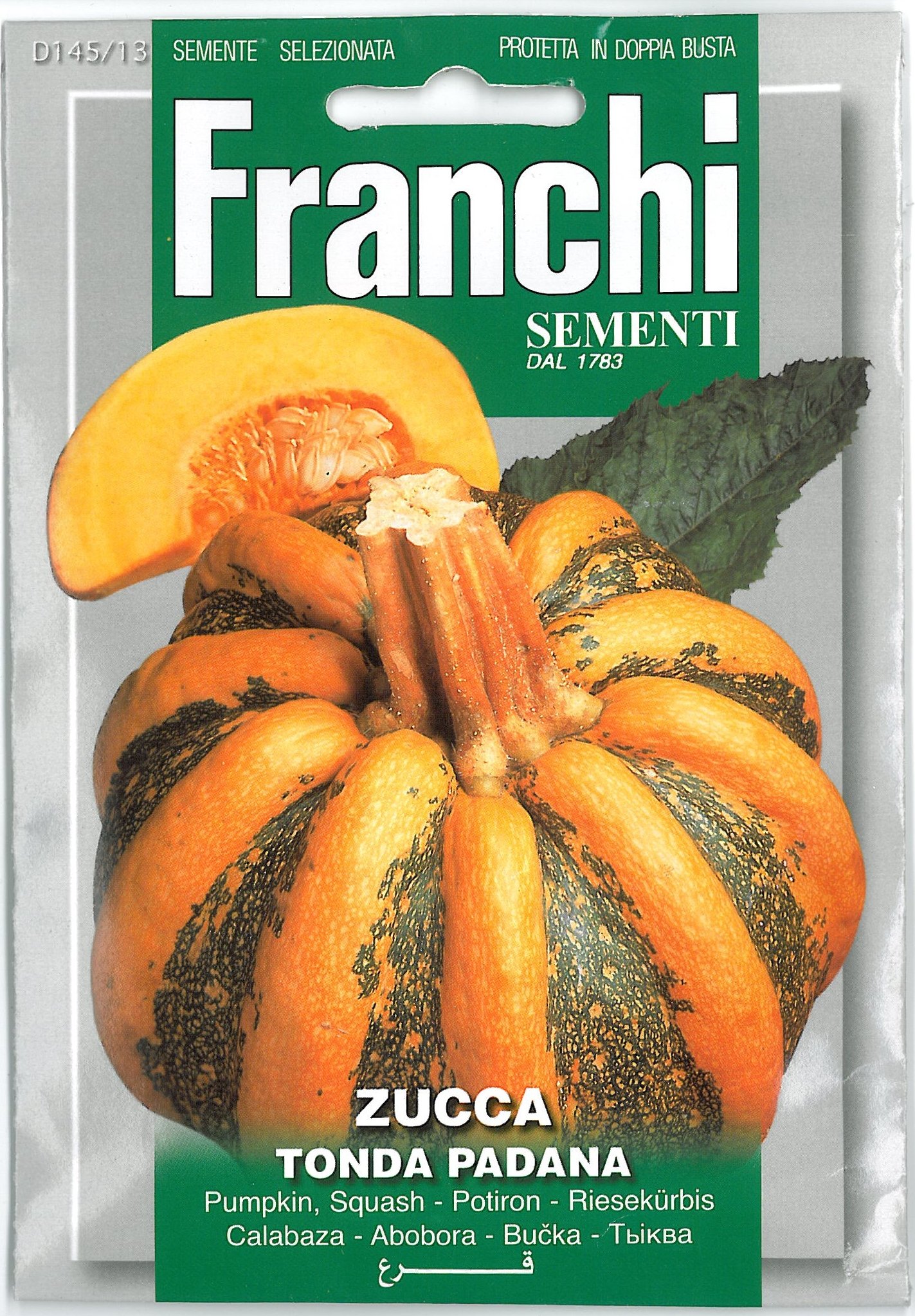 Franchi Pumpkin Squash - Zucca tonda padana