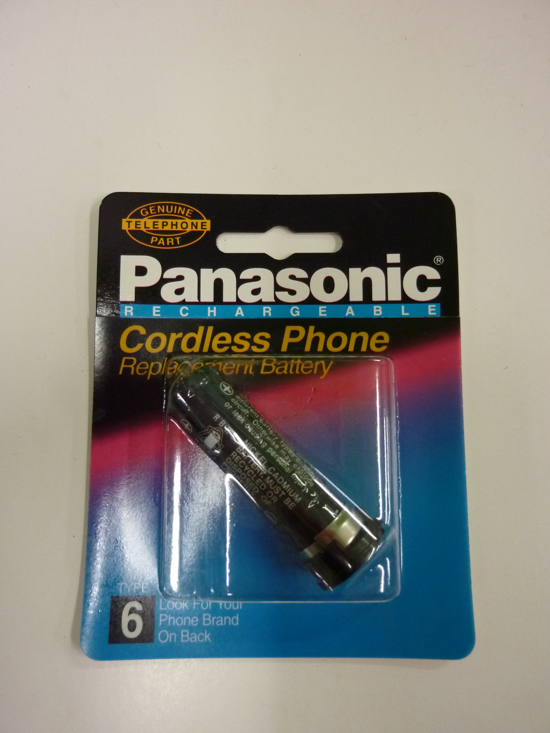 Amazon.com: Panasonic P-P202 3.6v Nickel Cadmium Batteries For