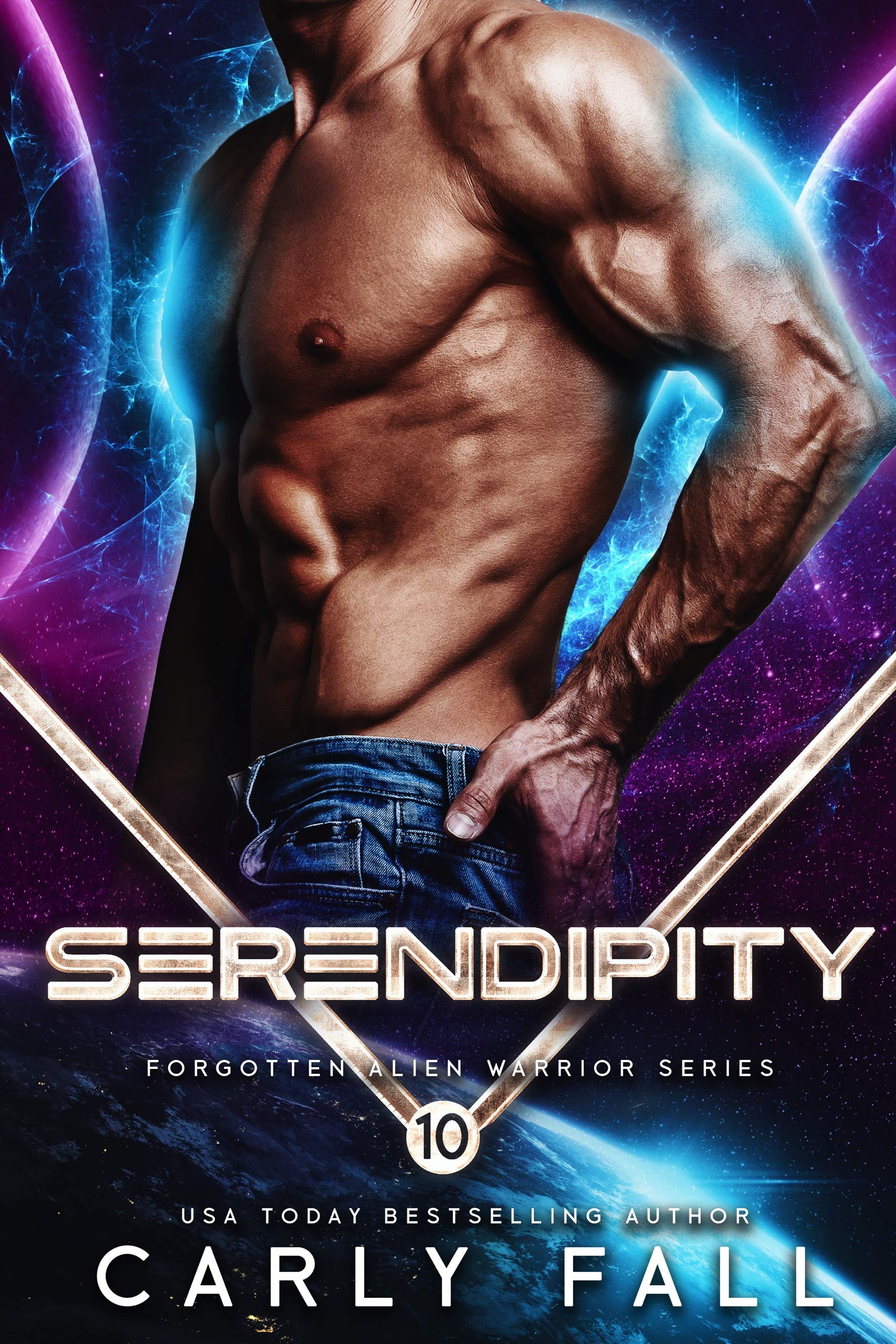 Serendipity: An Alien / Sci-Fi Romance (Forgotten Alien Warriors Book 10)