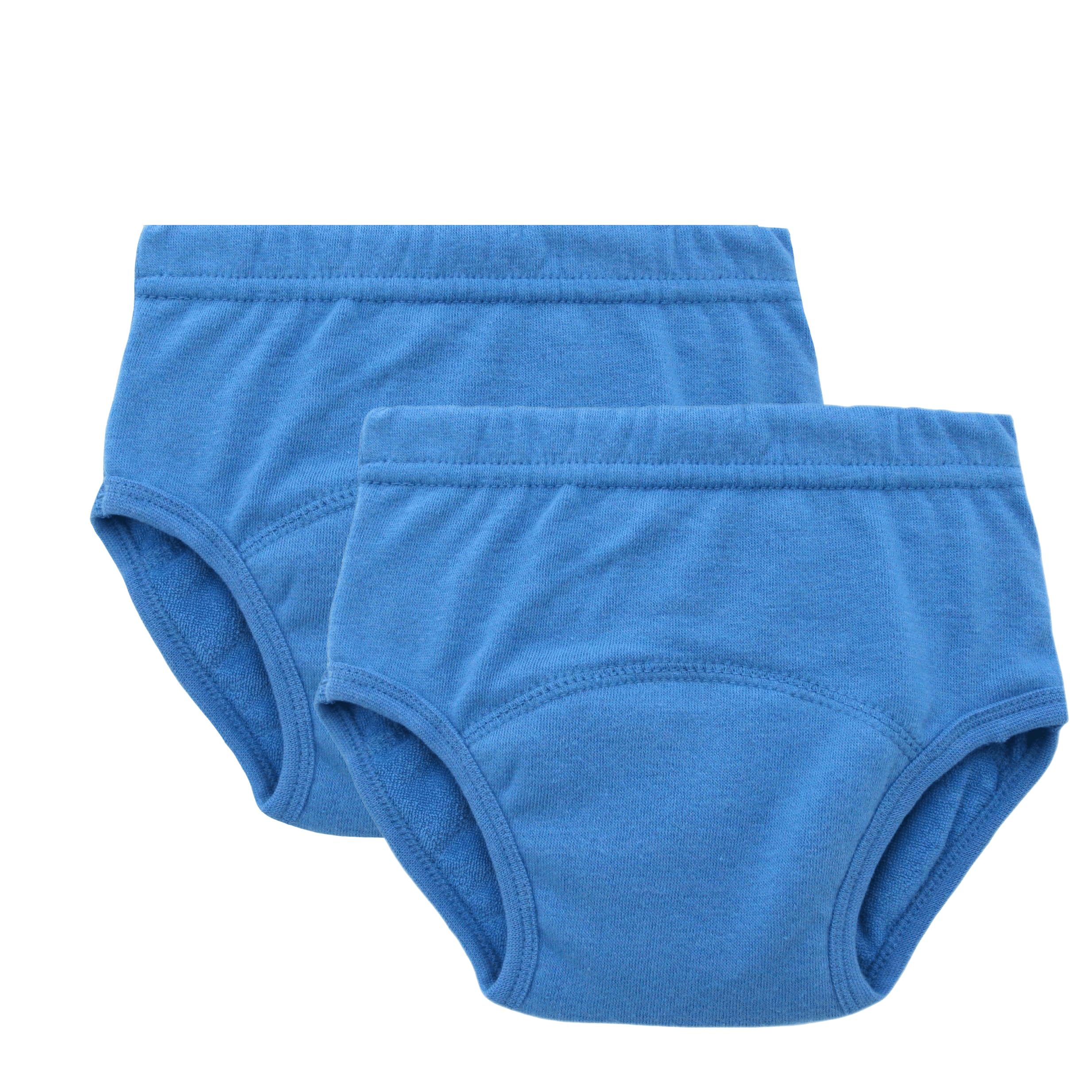 Potty Training Pants with Absorbent and Water Resistant Layer. Pull Up Washable Potty Pants for Toddlers - Training Underwear - 2 Pack