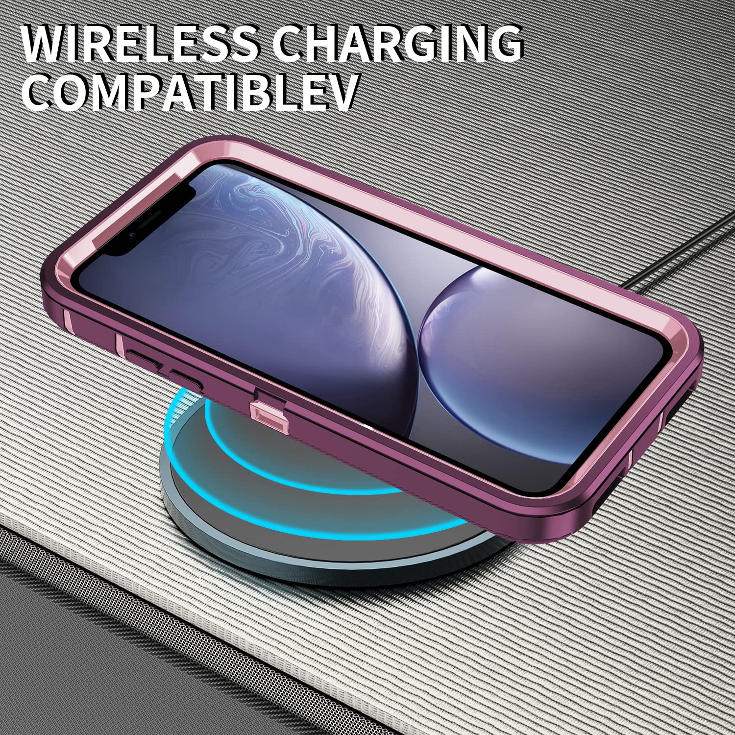 Amazon.com: Mieziba for iPhone XR Case, Heavy Duty Shockproof Dust