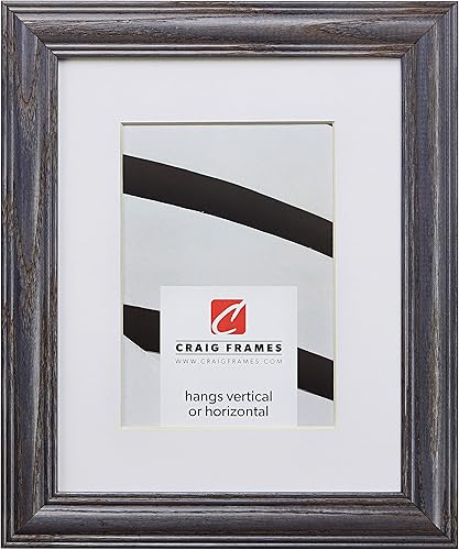 Miniatura 9 de Craig Frames Wiltshire 440, 22 x 28 pulgadas, marco de fotos blanqueado mate para mostrar una foto de 18 x 24 pulgadas