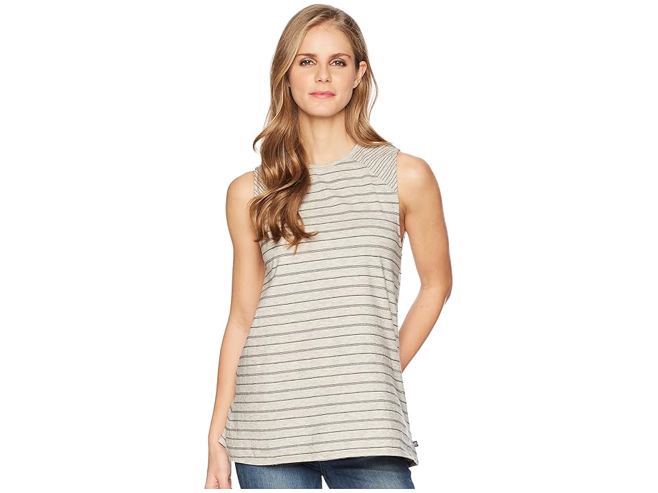 

United By Blue Glencoe Stripe Tank Top (Grey) Women's Sleeveless