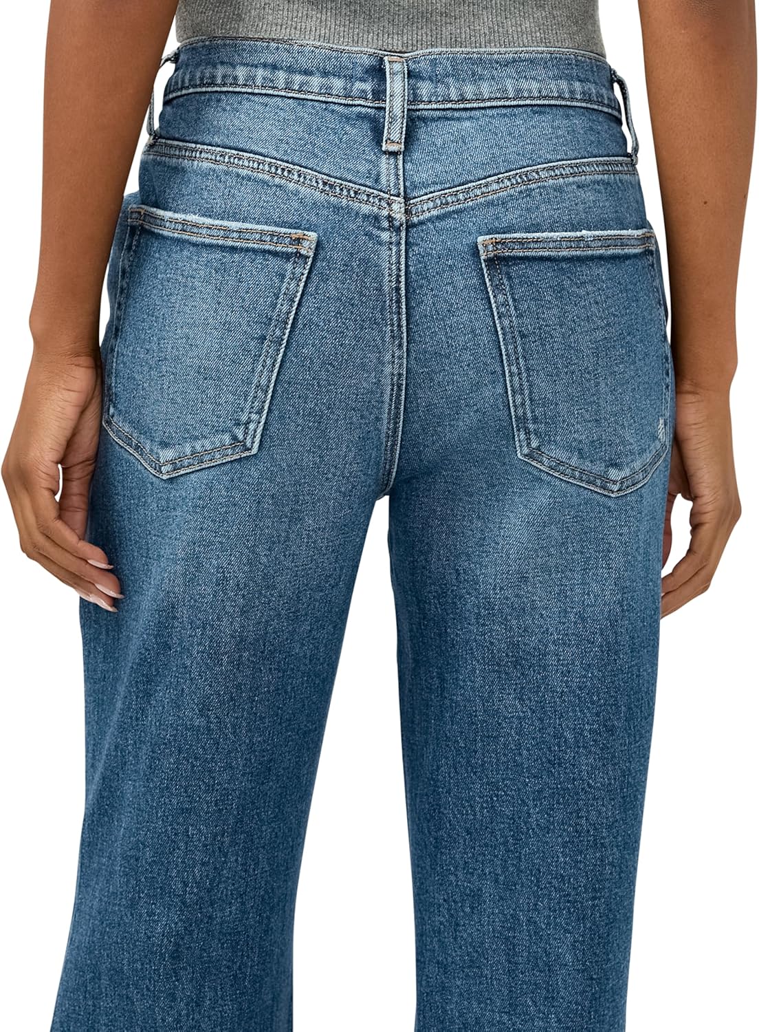 Silver Jeans Co. Womens 90s Baggy Mid Rise Bootcut Jeans - Image 4