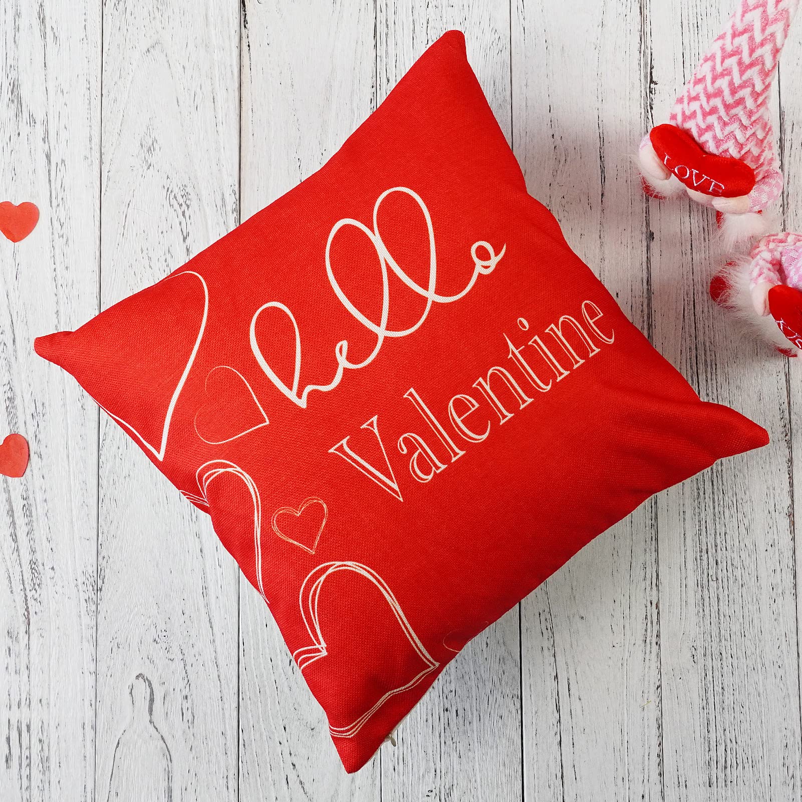 Imbottitura Cuscini 45x45 Pezzi Di Federe Per San Valentino Con