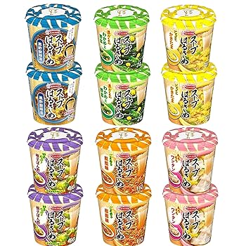 Amazon | エースコック スープはるさめ 6種類詰合せ（かきたま