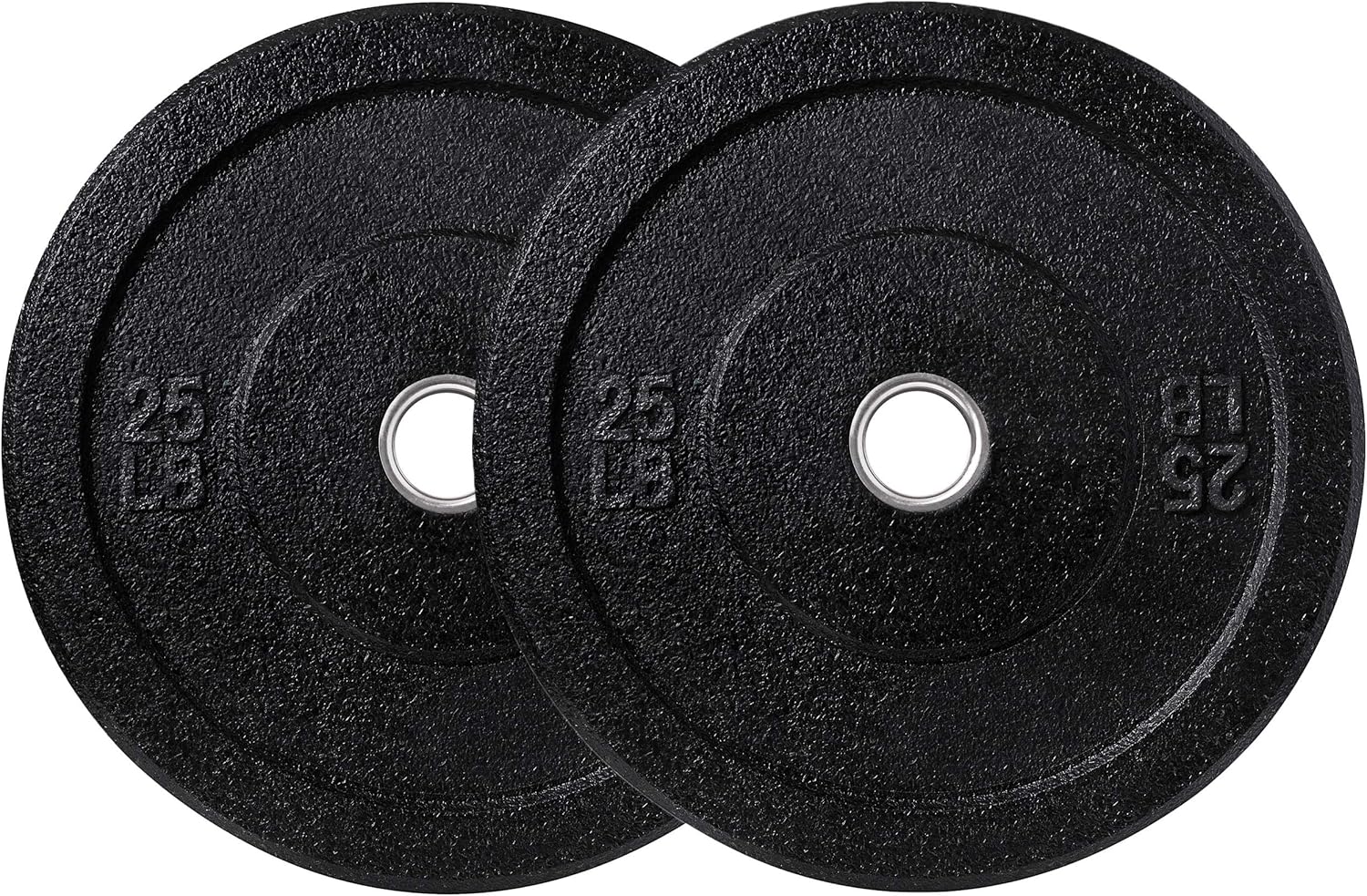 Zion Fitness Onyx 10-45 LB 2-Inch Olympic BumperPlates Weight Set lWF Standard