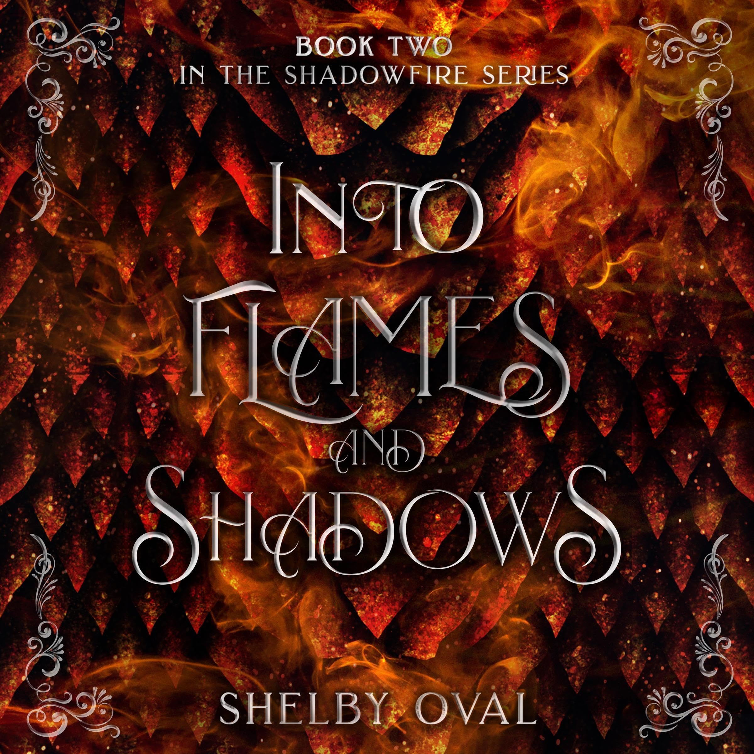 Cover art for Into Flames and Shadows