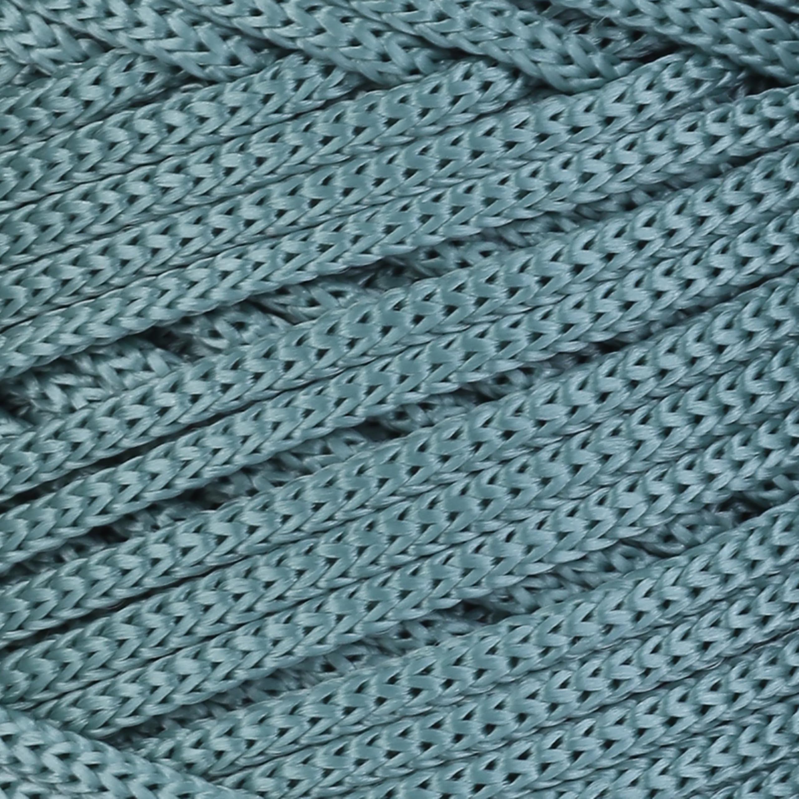 Makromecity, 2 madejas de cordón de macramé de poliéster de 3 mm x 100 metros (328 pies) de 3 mm, cordón de macramé de polipropileno crepé verde para macramé de ganchillo, bolsas de macramé, cordón