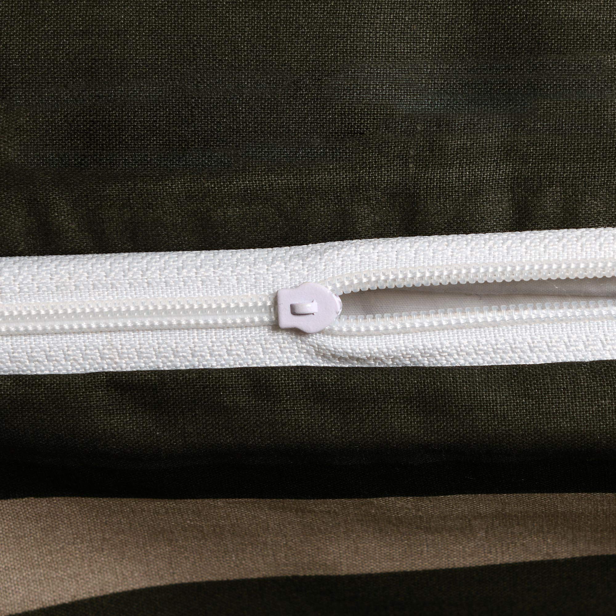 Beautissu Bettwäsche Baumwolle 4teilig Bettwäsche-Sets mit Reißverschluss | 135x200cm Kissenbezug 80x80cm 100% Baumwoll Ganzjahresbettwäsche Set 2x Bettdecken Bezug 135x200 Noa