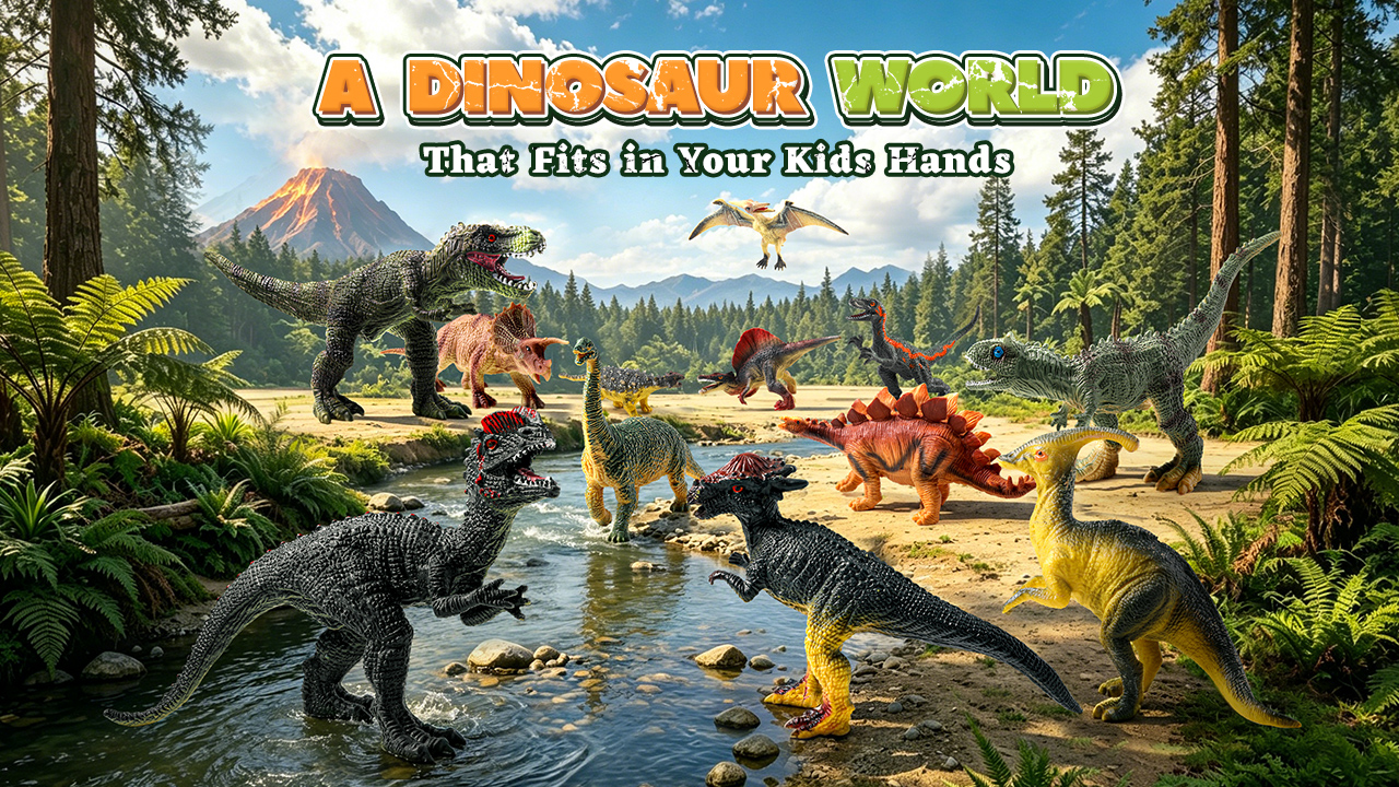 Amazon.com: OENUX Dinosaur Toys for Kids 3-5,12pcs Realistic