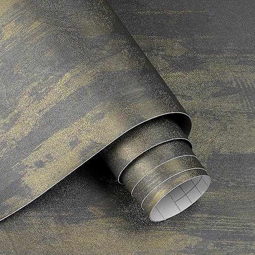 Decotalk Papel tapiz gris para despegar y pegar de 17.7 x 120 pulgadas, color gris metálico, papel tapiz para paredes de dormitorio, papel adhesivo Decotalk Papel tapiz gris para despegar y pegar de 17.7 x 120 pulgadas, color gris metálico, papel tapiz para paredes de dormitorio, papel adhesivo