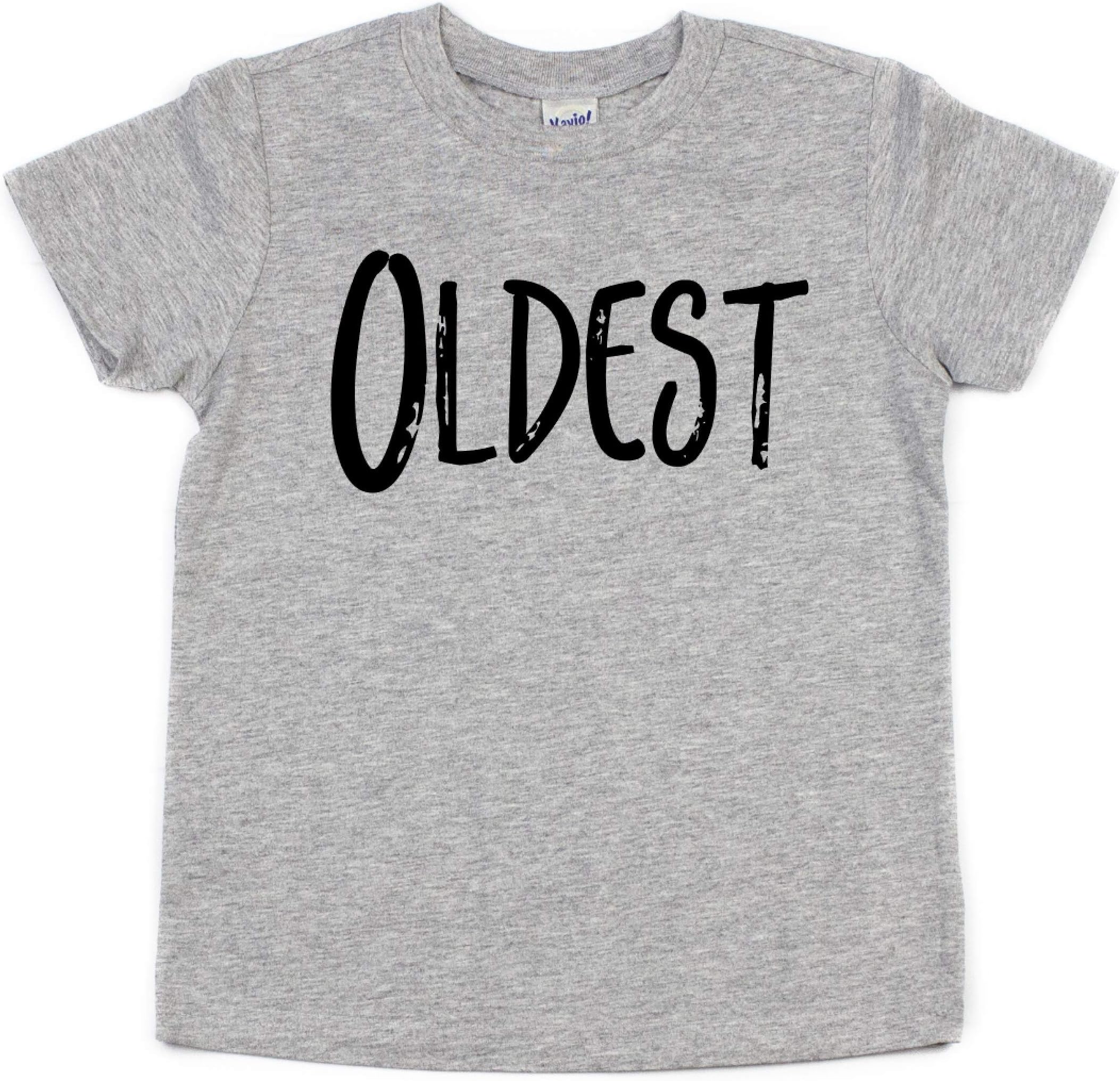 3rd Baby Announcement Shirts for Kids Oldest Middle Youngest