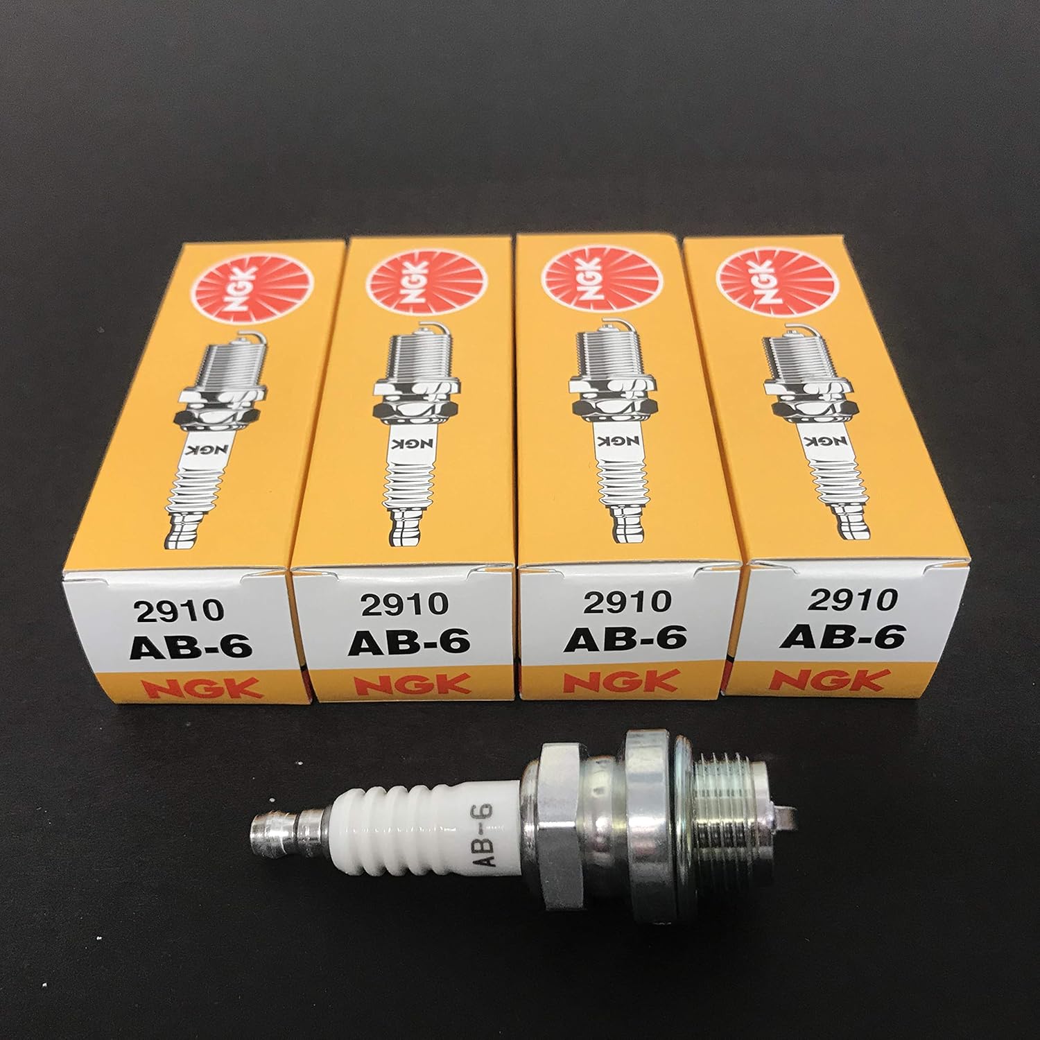 NGK Standard Spark Plugs Stock 2910 AB6 AB6 Screw